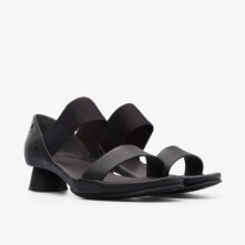 Camper Alright Heeled Sandals Black - Womens Singapore BTPKSR-145